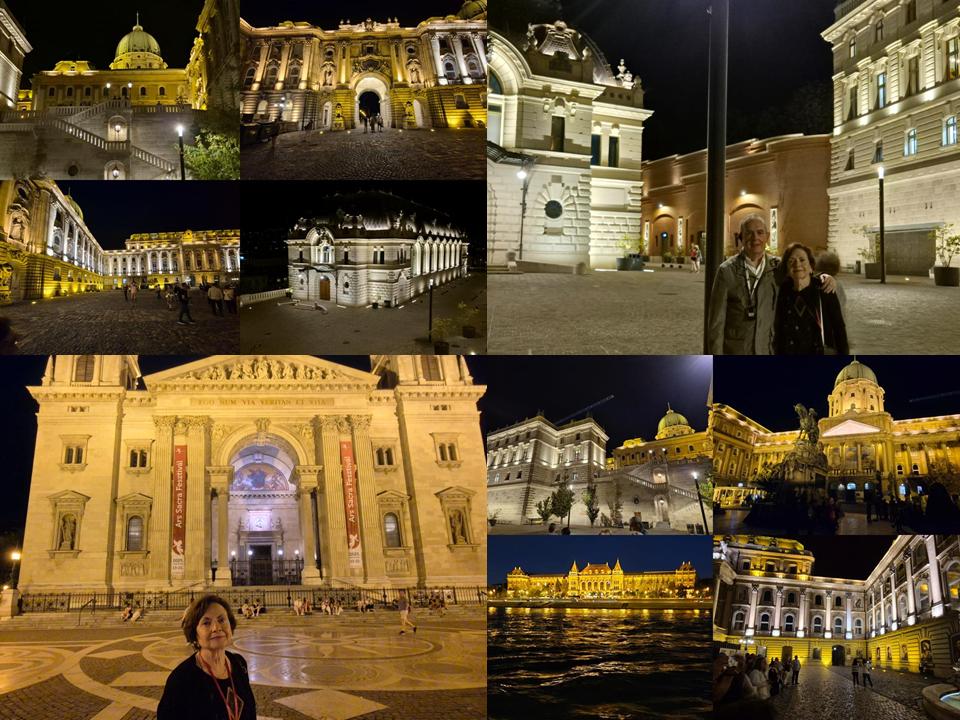 Paseo nocturno por Budapest.