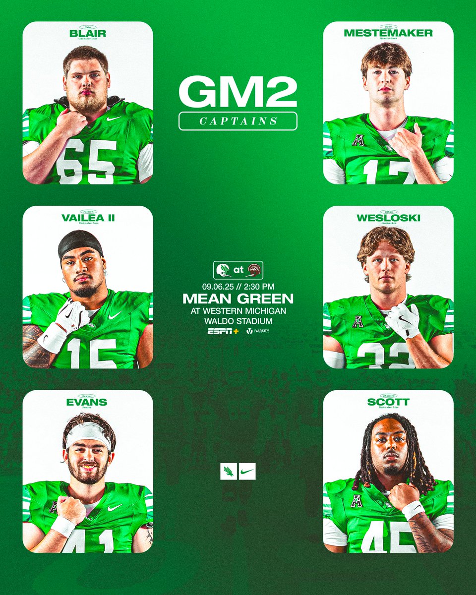 Game 2️⃣ Captains 

#GMG🦅