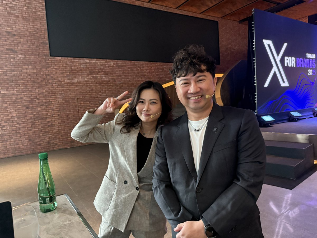 tranghoang's tweet image. What’s happening in Bangkok: 𝕏 for Brands Summit Thailand with our wonderful partner Aleph 🇹🇭