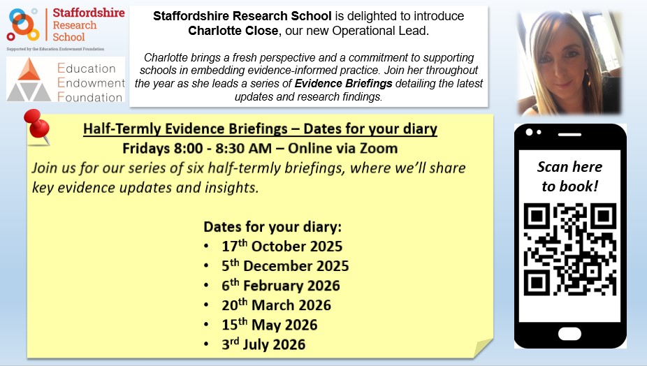 Staffordshire Research School @ John Taylor tweet media