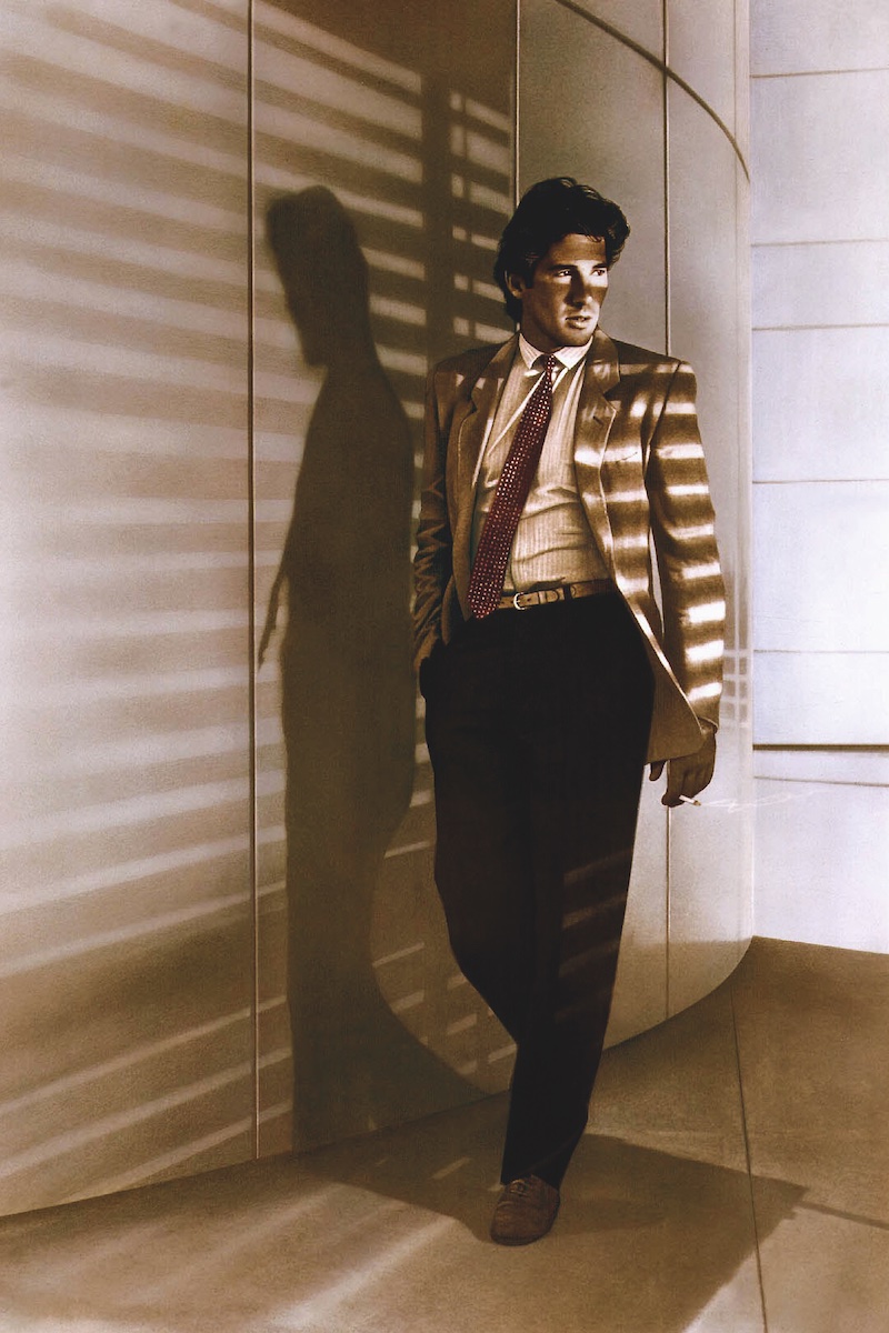 AdamScovell's tweet photo. Farewell to Giorgio Armani. His work styling Richard Gere for Paul Schrader's American Gigolo (1980) was a watershed moment for modern everyday tailoring; a real shift into the modern world, and that's before everything else he did to revolutionise dressing for men. https://t.co/X2VA5PwQPK