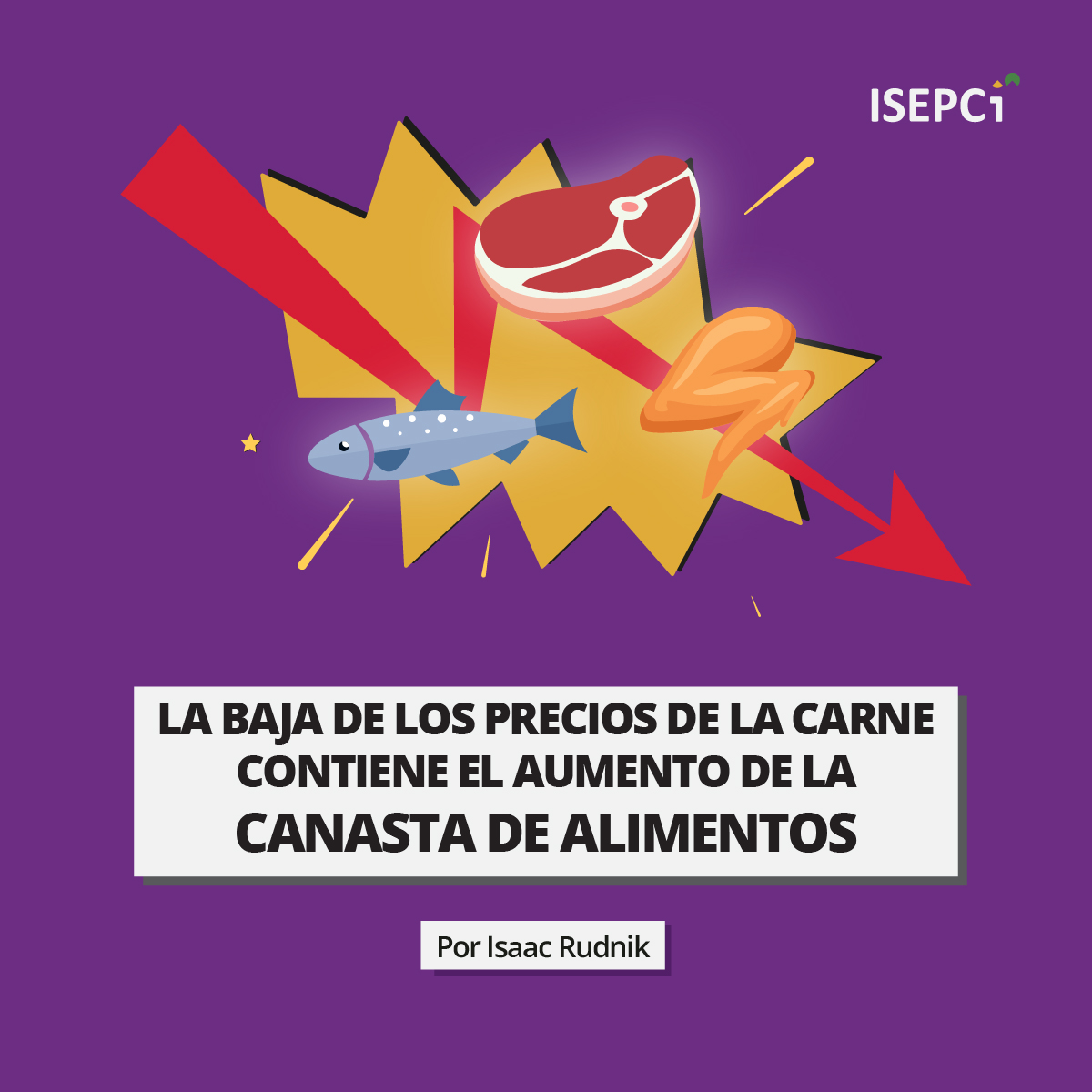 En los Barrios del Conurbano Bonaerense| LA BAJA DE LOS PRECIOS DE LA CARNE CONTIENE EL AUMENTO DE LA CANASTA DE ALIMENTOS

✍️Por Isaac Rudnik

Nota completa en nuestra web 📲

isepci.org.ar/en-los-barrios…