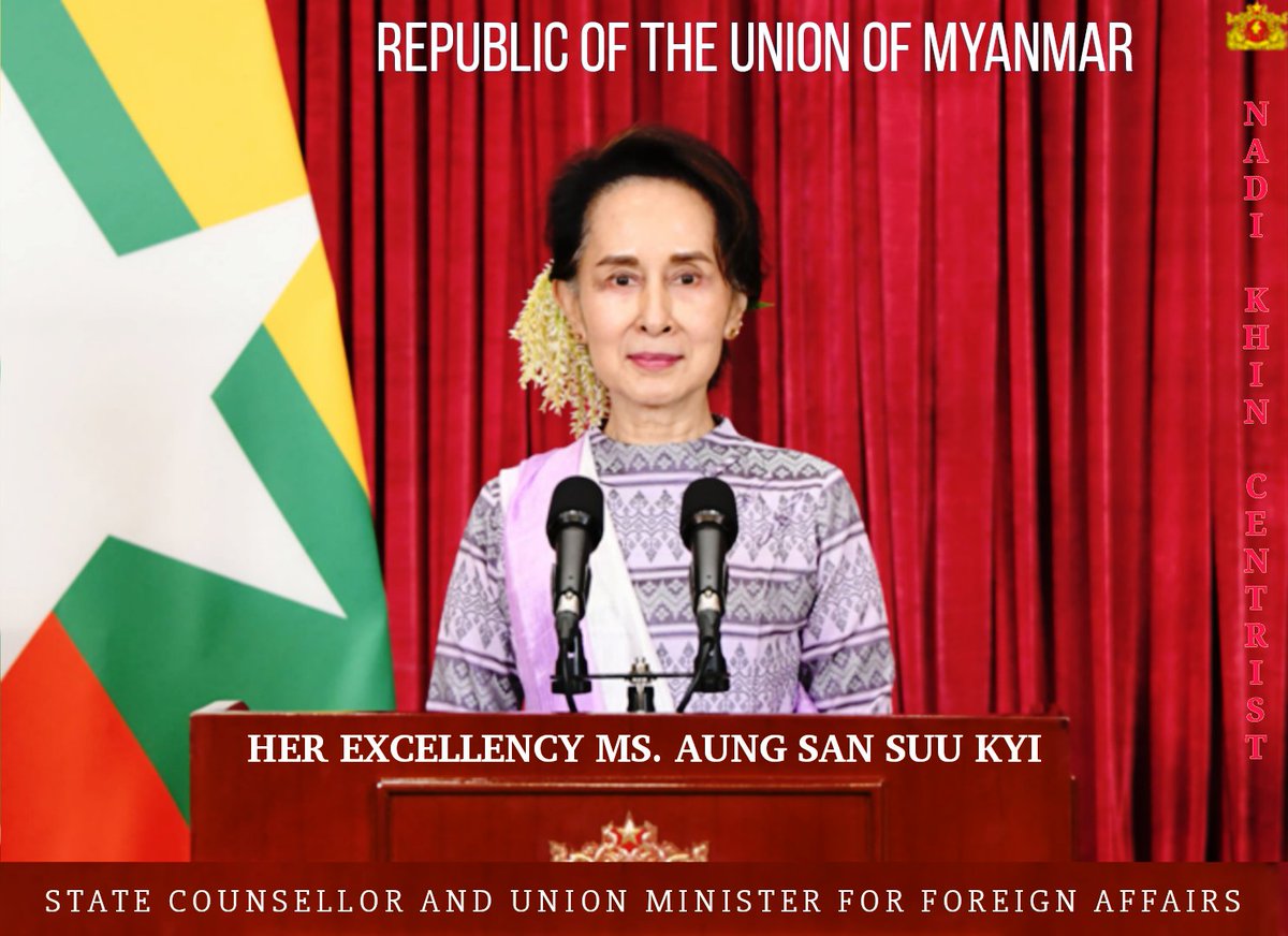 𝗠𝗬𝗔𝗡𝗠𝗔𝗥 𝗜𝗦𝗦𝗨𝗘 🇲🇲 There Are No Quick Fixes, But In Accordance With Resolution 2669 (2022), Her Excellency Aung San Suu Kyi, Leader Of Myanmar’s Ruling National League For Democracy (NLD), Recognized By The United Nations And The Security Council, Should Be Released ⚖️