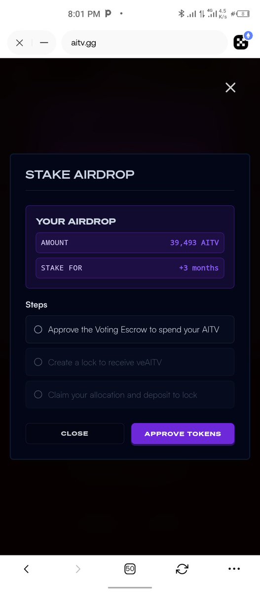 Super excited to be part of the AITV Airdrop! 🔥🚀
Just staked my 39,493 AITV for the next 3 months – can’t wait to see where this journey goes! 🌌💎
Big things are coming with #AITV – this is just the beginning. Let’s gooo! 🚀📈
#Crypto #Airdrop #AITV