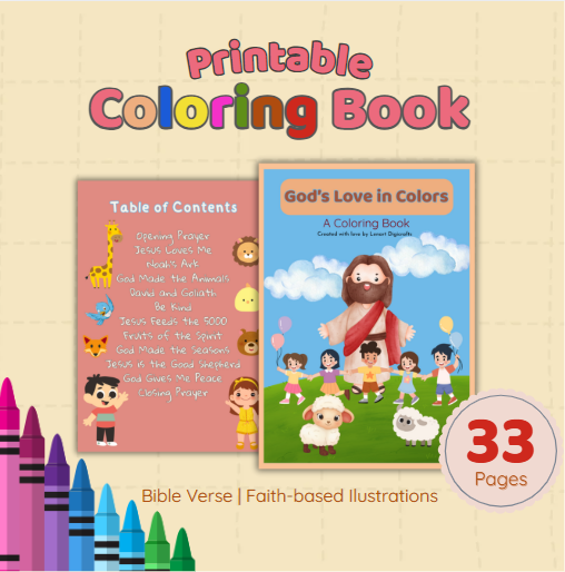 lnartdigitals's tweet image. To enter the Kingdom of God, we must become lowly and trusting like a child. 

Our new coloring book invites little ones—and the young at heart—into playful worship and Scripture.

🖍️ God’s Love in Colors
📥 Digital + Printable

Shop now!

#DigitalColoringBook #FaithForKids