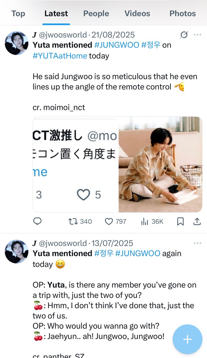 jwoosworld's tweet photo. Yuta is sooo cute. He always mentions Jungwoo, but when Mark’s around, he’ll tease Jungwoo like, “I like Mark more than you” 😂🫵🏼 https://t.co/gU3TPffNaN
