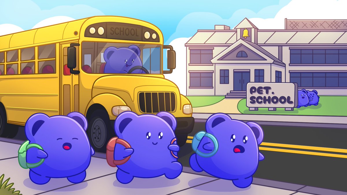 🎒 The Back to School Event is LIVE! 🎧

This month:
🛒 15% OFF all consumables
✨ New minigames &amp; updates (follow to stay tuned)
👥 Referral contest later this month
▶️ Tutorial contest starts NOW (details ⬇️)

Bring your frens to class 👉 app.pett.ai