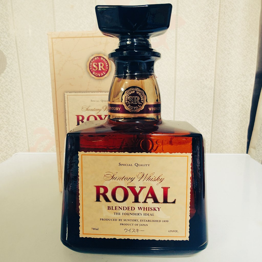 サントリー ローヤル🇯🇵🥃素晴らしい
 #サントリーローヤル 
 #ジャパニーズウイスキー
 #晩酌
 #ハイボール