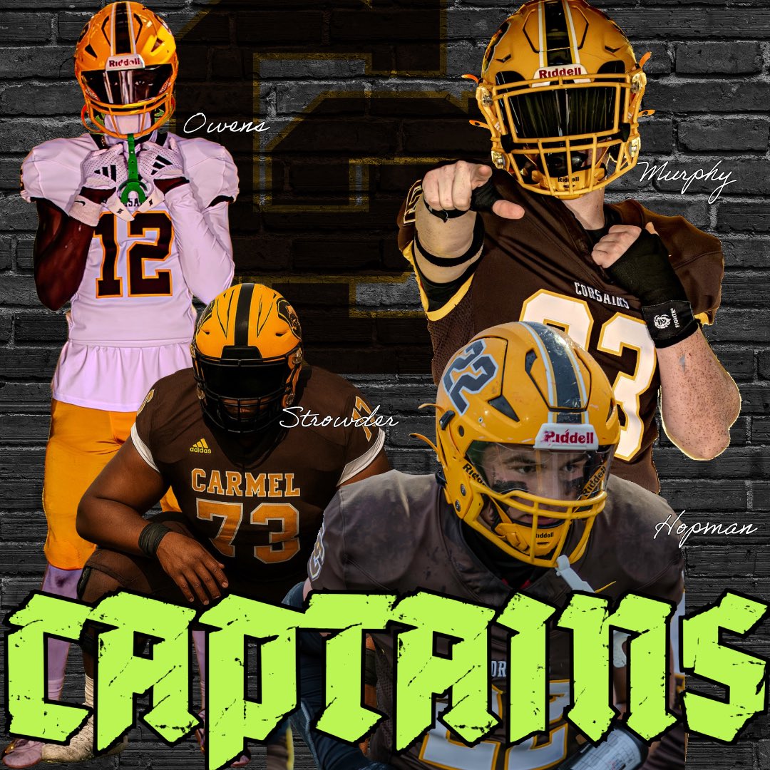 Our 2025 Captains
“Servant Leadership” #RollSairs