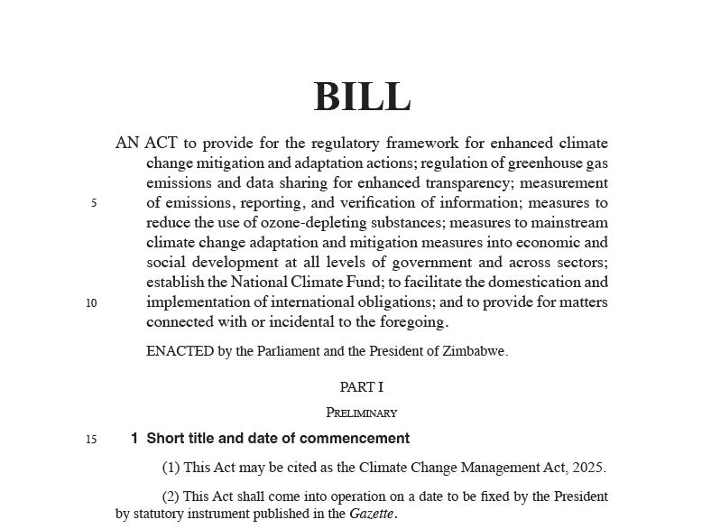 The Climate Change Management Bill was gazetted &amp; the next stage is Parliamentary Public Hearings..

The Loss &amp; Damage Fund should prioritize direct disbursement to affected hhs, with special provisions for vulnerable groups such as women-headed households &amp; displaced communities