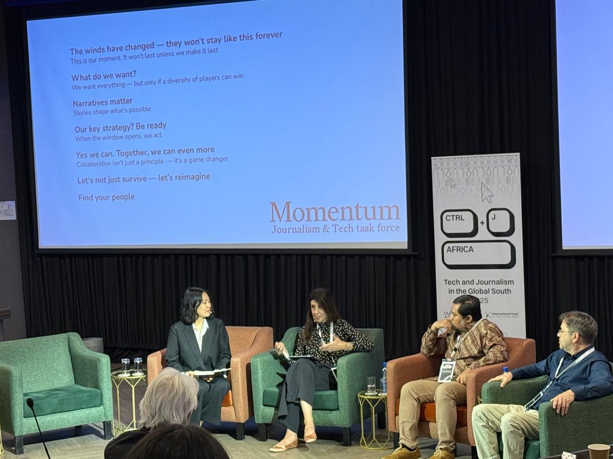 EA_Editors's tweet photo. Day one of the #CTRLJ #CTRLJAfrica hosted at
@GIBS_SA by the Media Leadership Think Tank &amp;
@TheIntlFund  in South Africa- a powerful gathering exploring journalism’s urgent challenges in an era of tech disruption, shrinking civic space, &amp; fragile media economies. https://t.co/enKcoEoG3c