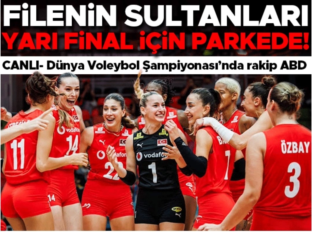 Haydi Türkiye haydi kızlar amerikayı salaonda ezip geçin