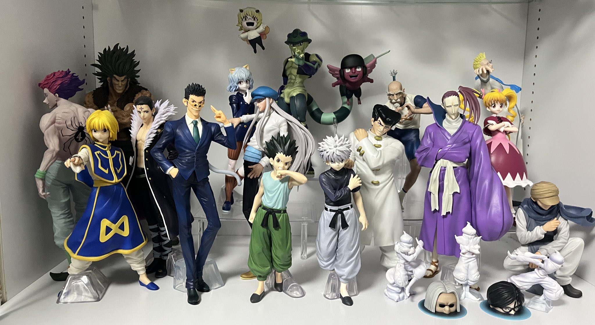 HUNTER x HUNTER フィギュア プフ＆ユピー HUNTER x HUNTER フィギュア プフ＆ユピー HUNTER×HUNTER F賞