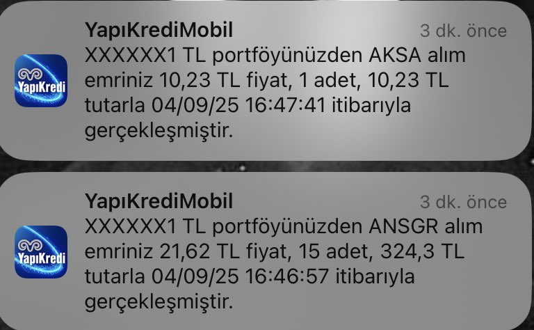 Bugün #thyao temettü ödemesi hesabıma yansıdı. Gelen temettü ile 15 adet #ansgr ,1 adet #aksa  alındı. Akmasada damlıyor 🙂
#temettü #fon #altın #bist100