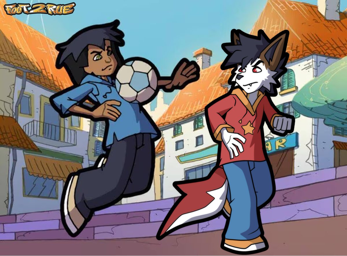 Red in Foot2Rue ⚽️