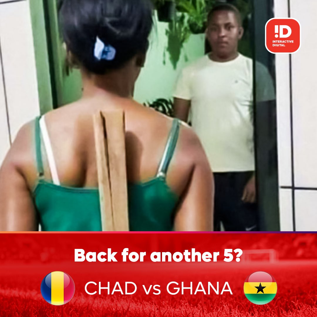 Chad’s gates may be free, but the goals are not. As for the Ghana Black Stars we are back to collect our 3 points.

Ps: Still e no go better for Naija

#BlackStars #FIFAWCQ