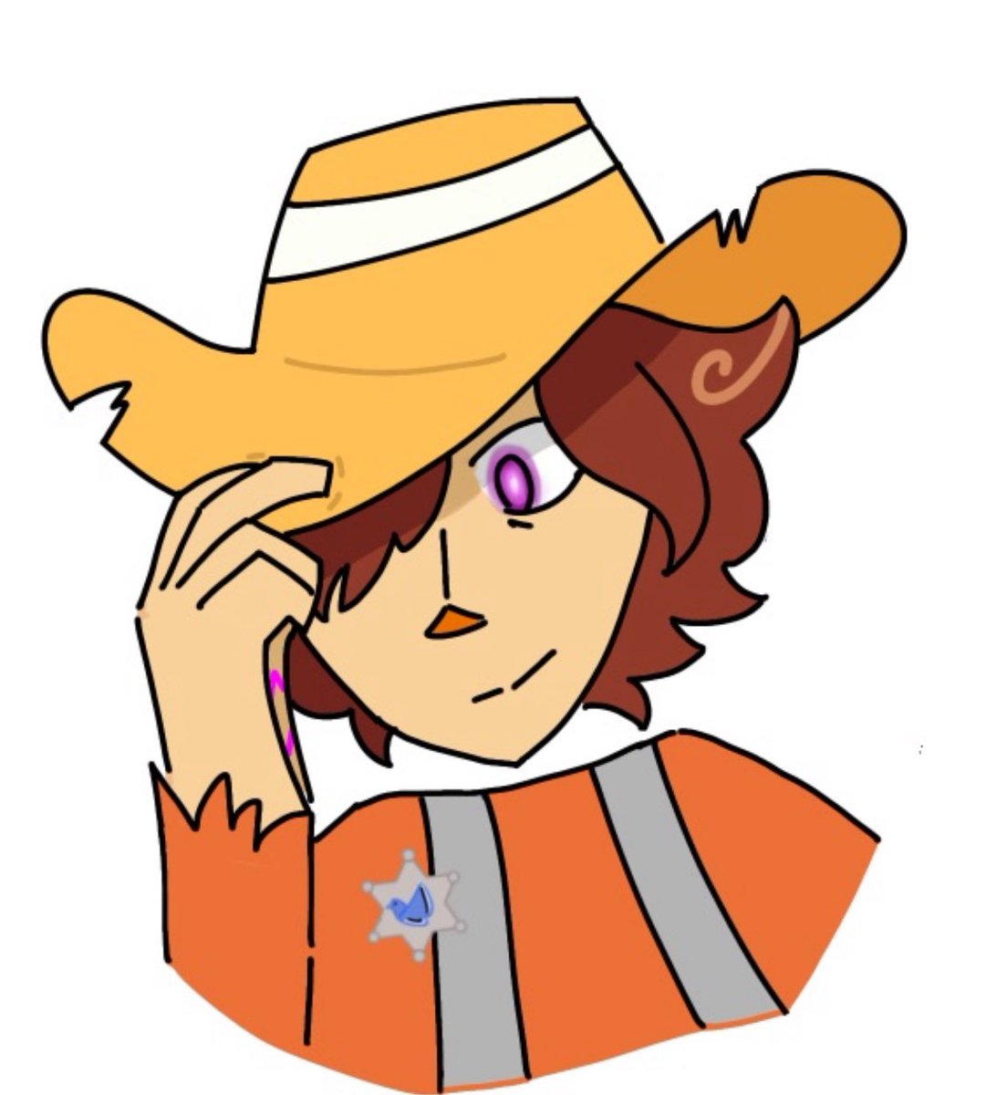 Still kinda proud of this cowboy Farns i did :]
