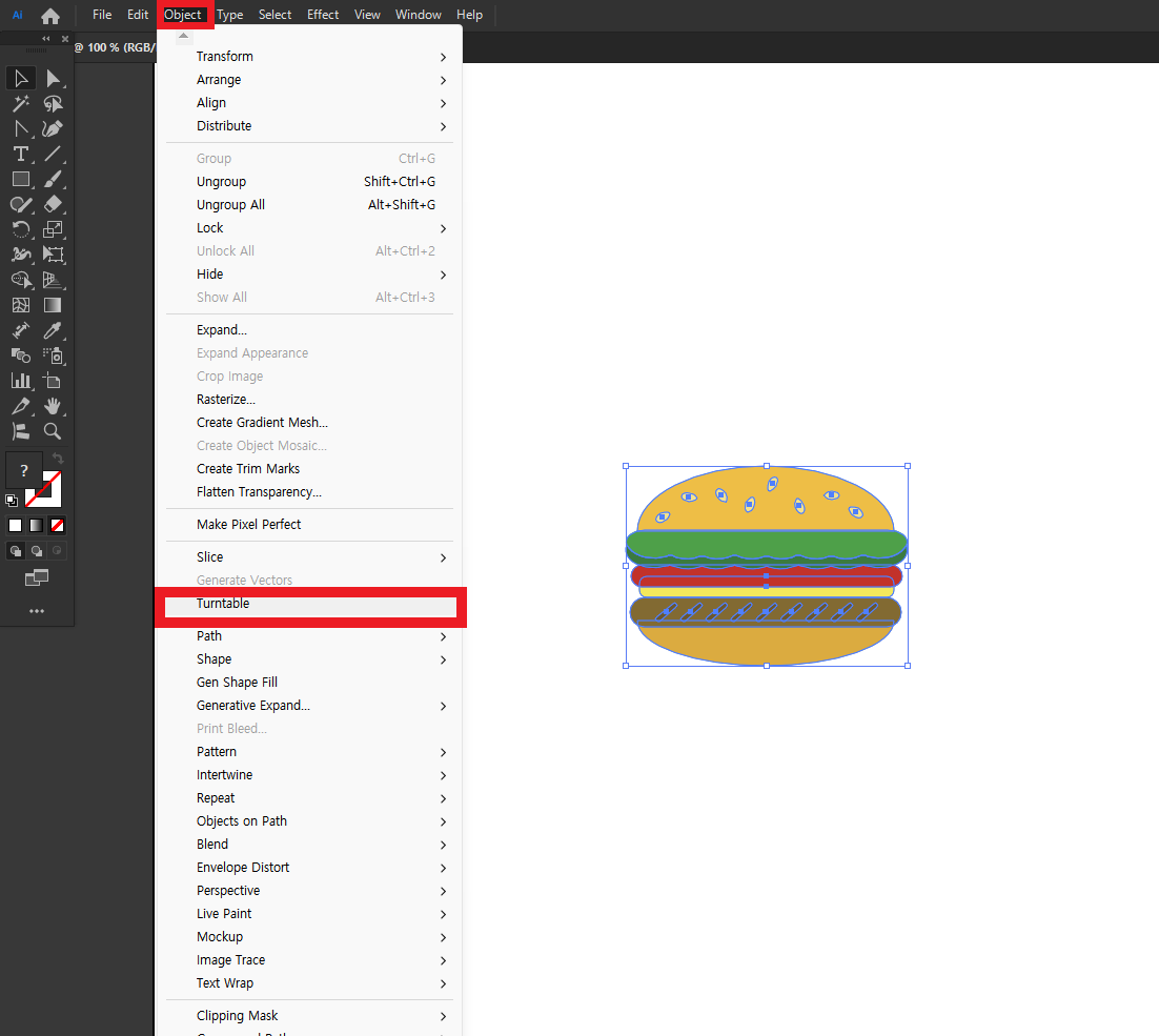 N525_zip's tweet photo. 📌 일러스트 턴테이블 기능 사용법❕

1. Adobe 사이트 접속 > 상단에 Beta 클릭 > 일러스트레이터 베타 다운로드
2.  일러 베타 버전에서 2D 그래픽 정면도 작업 후 그룹화 하기
3. 작업할 오브제 선택후 Object > Turntable 클릭 > Transform 패널에서 Turntable 버튼 활성화 확인 후 클릭 및 조절 https://t.co/MyYhsSOSbp