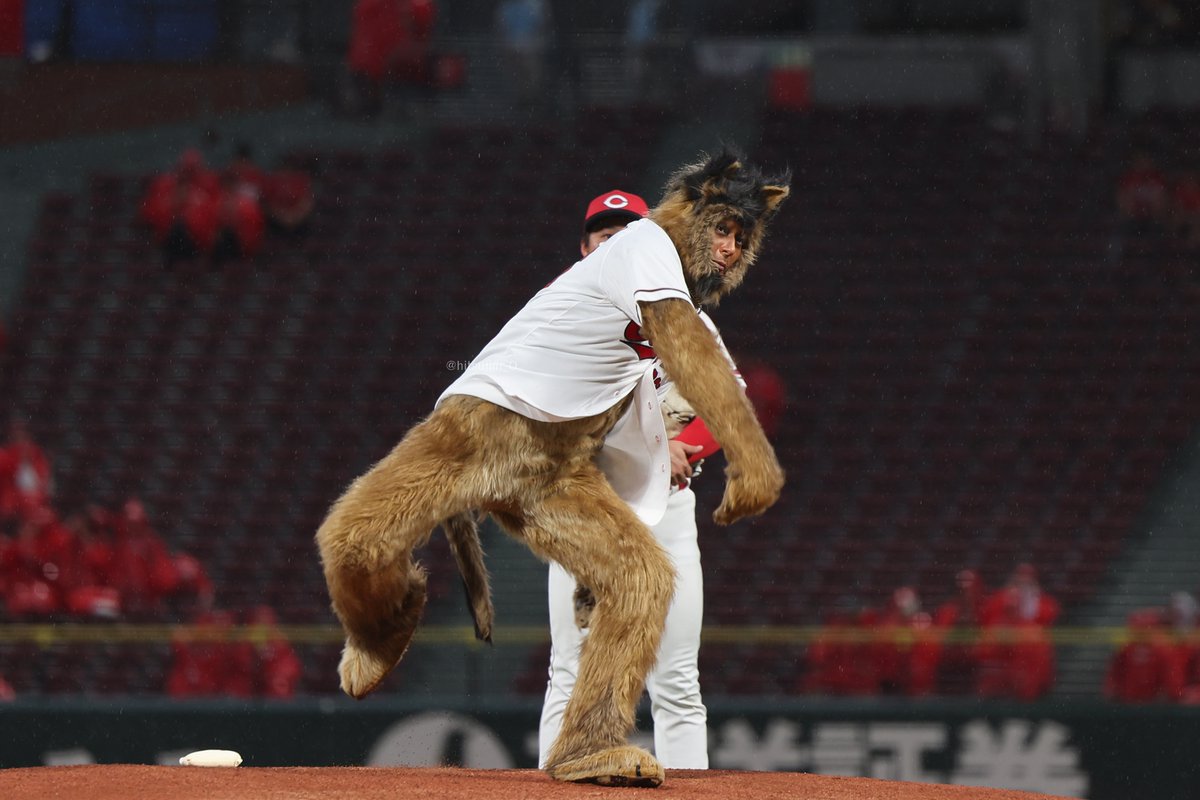 凄みがあった、オリバーことオダギリジョーさんの始球式
250904