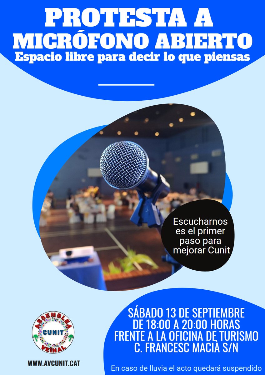 Assemblea Veïnal de Cunit tweet media