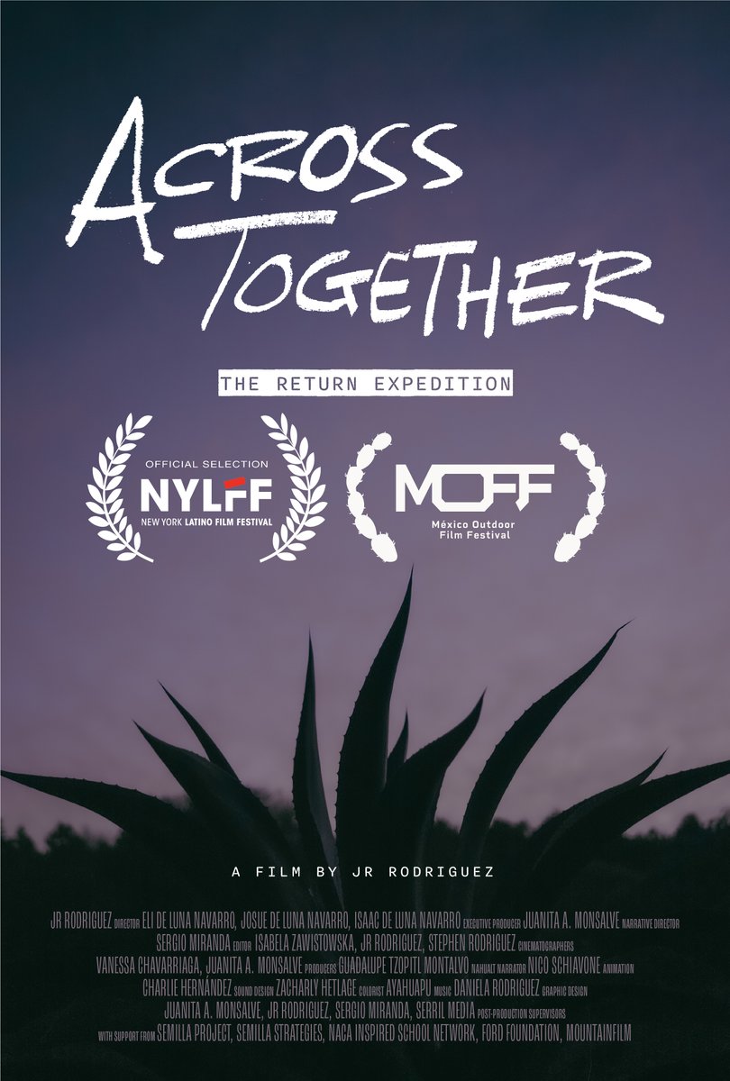 🚨 Poster drop! 🚨

We’re headed to <a href="/NYLFF/">NYLatinoFilmFestival</a> on Sept. 18 for the U.S. premiere of Across Together — and we want YOUR input.

👉 Which official poster do you like best?
Reply with your fave + why it stands out.

#AcrossTogether #NYLFF #nmtrue