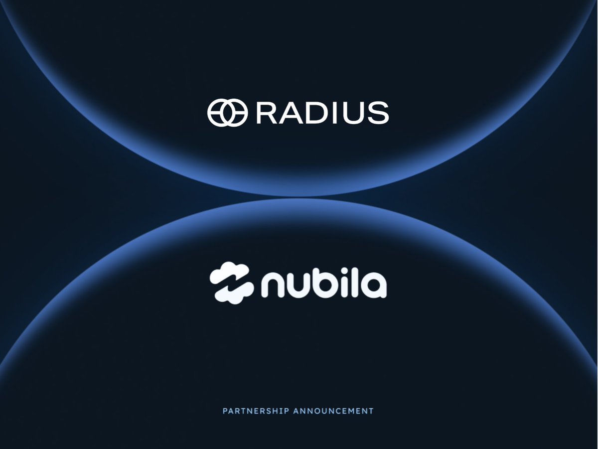 Nubila 🤝 <a href="/radiustech_xyz/">Radius</a>

The weather layer meets the transaction layer. 🌐

Partnering with Radius to unlock access to real-time weather data, empowering autonomous systems to act on weather intelligence instantly.

Weather data moves faster, smarter, and easier with Nubila x