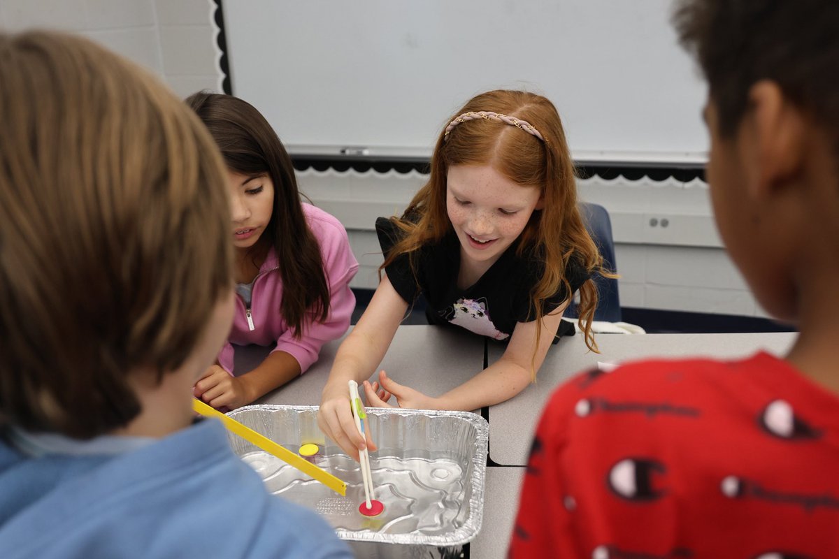 Science with Ms. Sites! Through hands-on experiences, our 3rd grade students explore exciting science lessons.