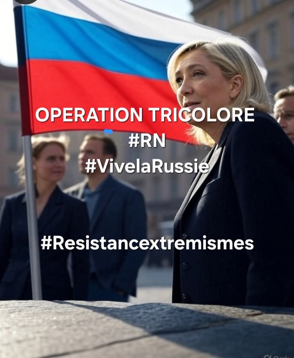 brigitte81434's tweet image. La Russie, cette terre benie que nous vend l extreme droite.

les retraites à 200 € / mois, les routes en terre battue, les pénuries 
de carburant, les taux d&apos;intérêt et l&apos;inflation à 20% ...

Votez extreme droite et la France deviendra un Oblast Russe.

#MarinePoutine