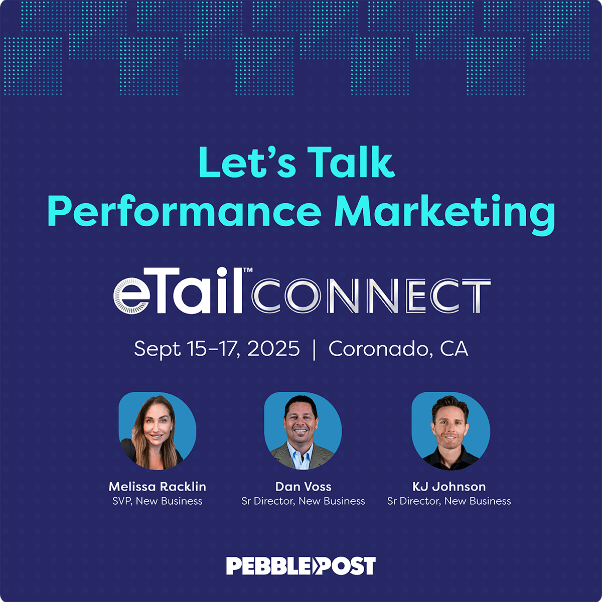 PebblePostPDM's tweet image. Who’s going to #eTail Connect West? 🙋

We can’t wait to share how our Programmatic Direct Mail and Performance CTV solutions help leading brands achieve measurable, incremental business outcomes at scale.

See you Sept. 15–17! 🌴

@eTailNews  #retailmarketing