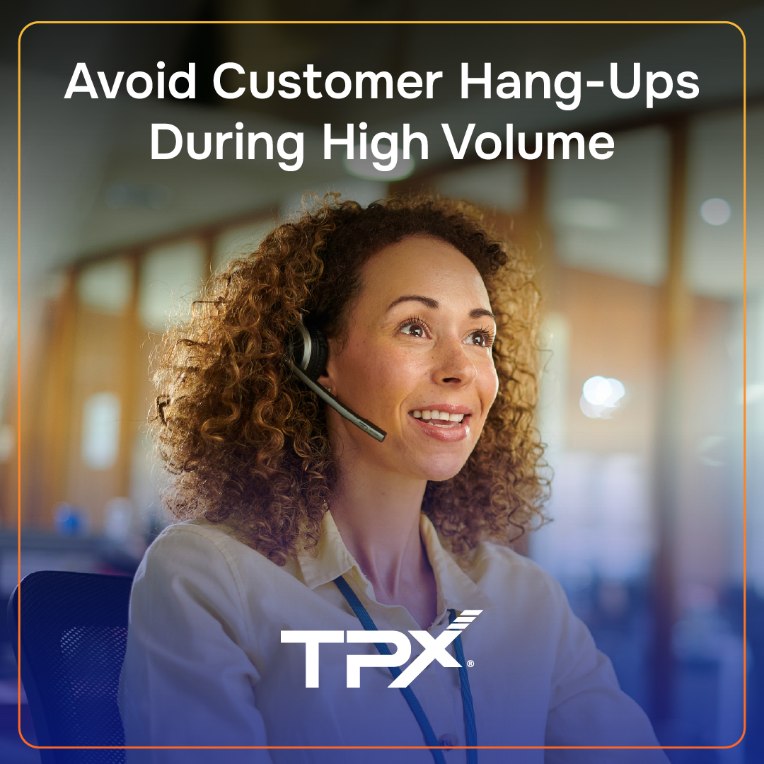TPxComm's tweet image. Avoid hang-ups during high call volume.

TPx UCx Contact Center keeps customers connected: tpx.com/resources/prod…