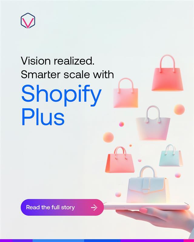 Visionet's tweet image. ⚡ Speed. Scale. Personalization.

🚀 Visionet’s AI-powered #ShopifyPlus stack delivers fast storefronts, a unified backend &amp;amp; hyper-personalized CX.

Read the full story🔗hubs.li/Q03GSqHT0

#Ecommerce #AI #DigitalCommerce #Visionet