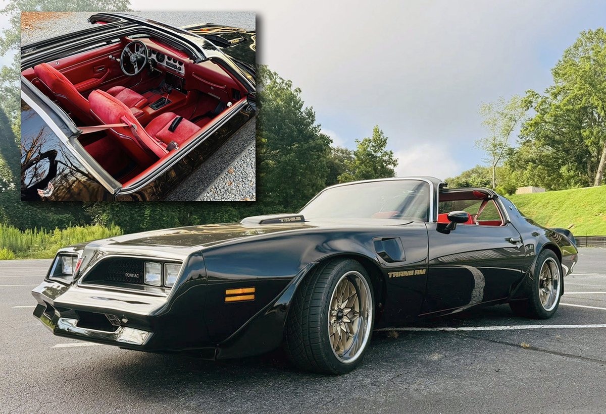 ClassicInd's tweet image. Joe DiVita sent us a photo of his '78 Trans Am, which has been restored inside and out. Beautiful car, Joe! Thanks for sharing it with us. #Pontiac #TransAm #classiccar #restoration #ClassicIndustries
