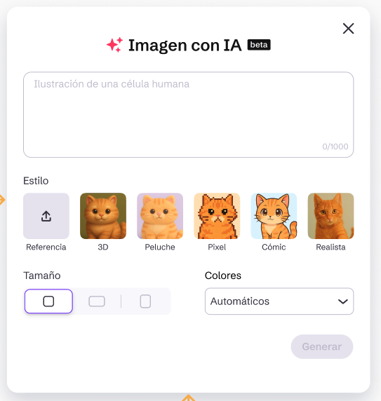 Adiós a los bancos de imágenes👋 La IA de Genially transforma tus ideas en realidad✨ Aquí te dejamos algunos consejos clave para hacer el mejor prompt y conseguir justo lo que imaginas: help.genially.com/es/crea-imagen…