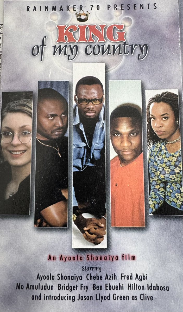 Before Hushpuppi, there was “Adewale Omoba”! 😎 In case you didn’t know, I made the first “Bad Man” Nigerian film in the UK in 1997 titled KING OF MY COUNTRY, coming soon on R70 Television on YouTube. Go SUBSCRIBE now 👍🏾👍🏾