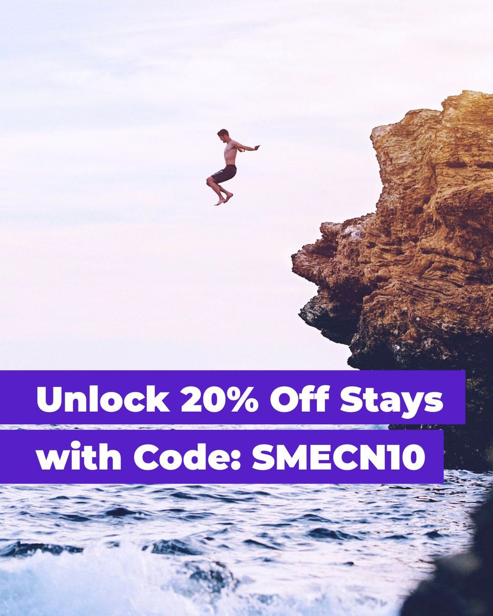 You already get 10% off by booking on CuddlyNest.

Now we’re adding another 10% because why not save more?

- Use code SMECN10 at checkout
- Valid on stays worldwide
- Pay with card or crypto

AI-powered platform = best deals, less scroll. Head to cuddlynest.com and