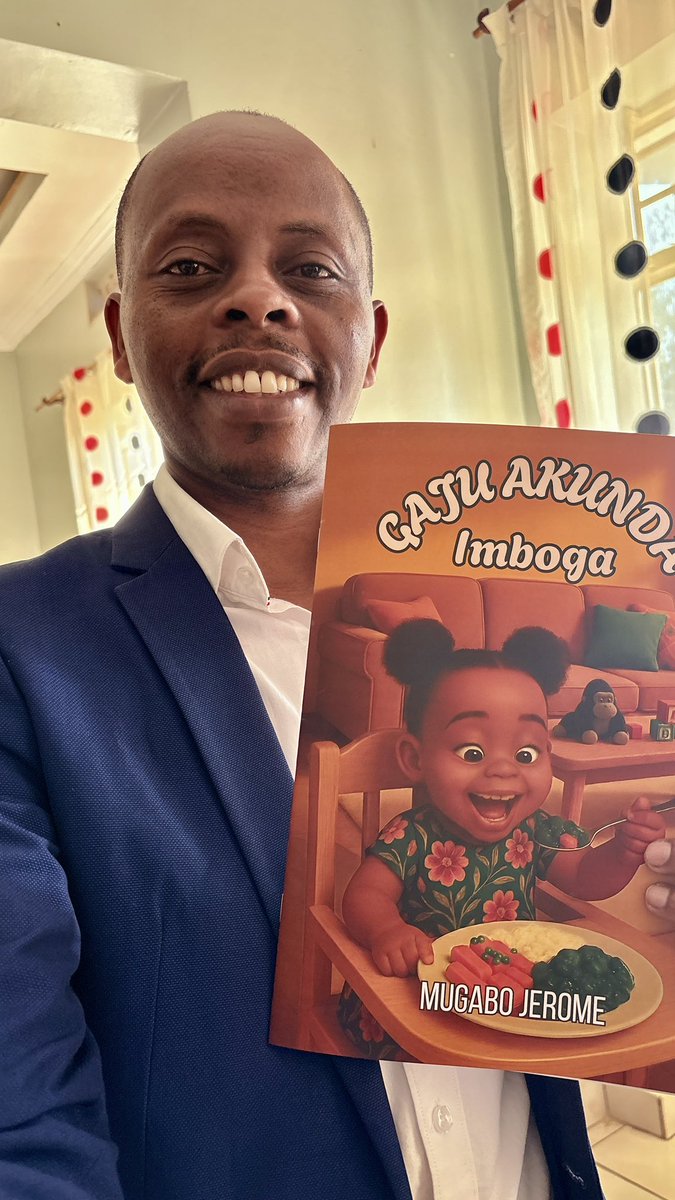 MugaboOnline's tweet image. Abana banga kurya imboga nabavugutiye umuti! 
« GAJU AKUNDA IMBOGA » ni igitabo cy’inkuru y’abana bari hagati y’umwaka 1 n’imyaka 5.
 Kiraboneka ku ngano ya A4 na A5 #OnDemand (0730112939).

#mugabojrm #writeforchange