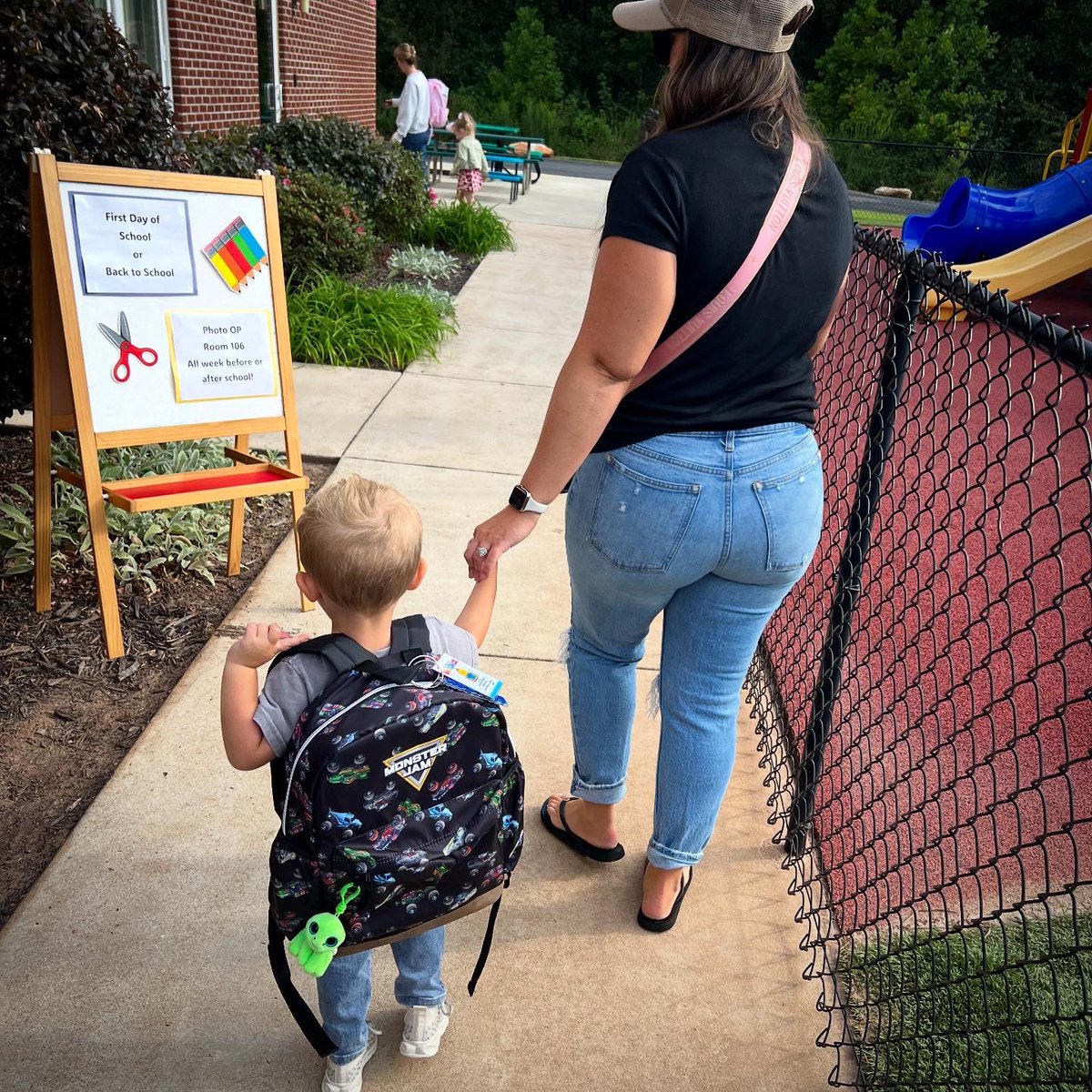 This guy! 

Our monster truck driving, momma lovin’ 😍, yet to meet a stranger, full of life big man is off to preschool! Do you RustonMan, and we 🙏🏼 you continue to go as free as your spirit is. We are so proud of you!