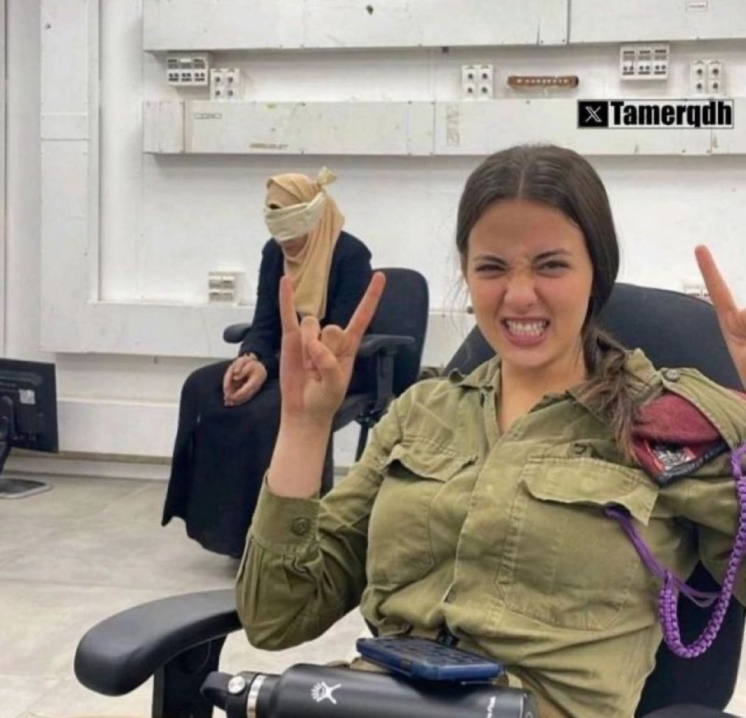 All Israeli soldiers, whether men or women, are psychopaths and genocidal.