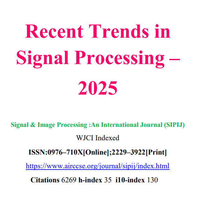 SipijJ47277's tweet image. Signal &amp;amp; Image Processing: An International Journal (SIPIJ) 
Webpage url -airccse.org/journal/sipij/
academia.edu/143785848/Rece…
#digitalelectronics #biomedicalsignalprocessing #communication #analyzingaudiosignals