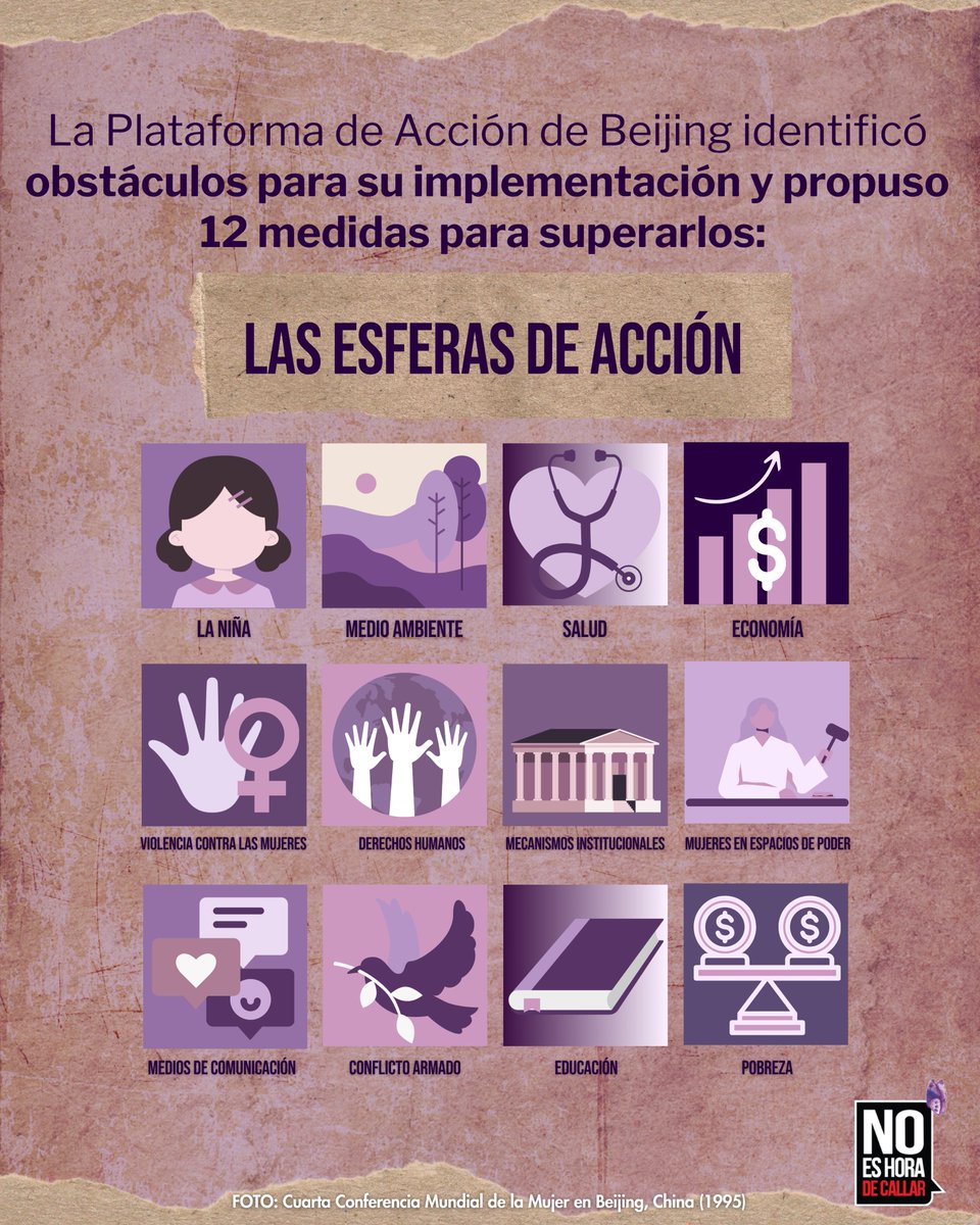 EL TIEMPO (@eltiempo) on Twitter photo 🌍✨ Beijing +30: tres décadas de compromisos por la igualdad ✨🌍
En 1995, representantes de 189 gobiernos, agencias de las Naciones Unidas, organizaciones intergubernamentales, miles de activistas y representantes de ONGs se reunieron en la IV Conferencia Mundial sobre la 🌍✨ Beijing +30: tres décadas de compromisos por la igualdad ✨🌍
En 1995, representantes de 189 gobiernos, agencias de las Naciones Unidas, organizaciones intergubernamentales, miles de activistas y representantes de ONGs se reunieron en la IV Conferencia Mundial sobre la
