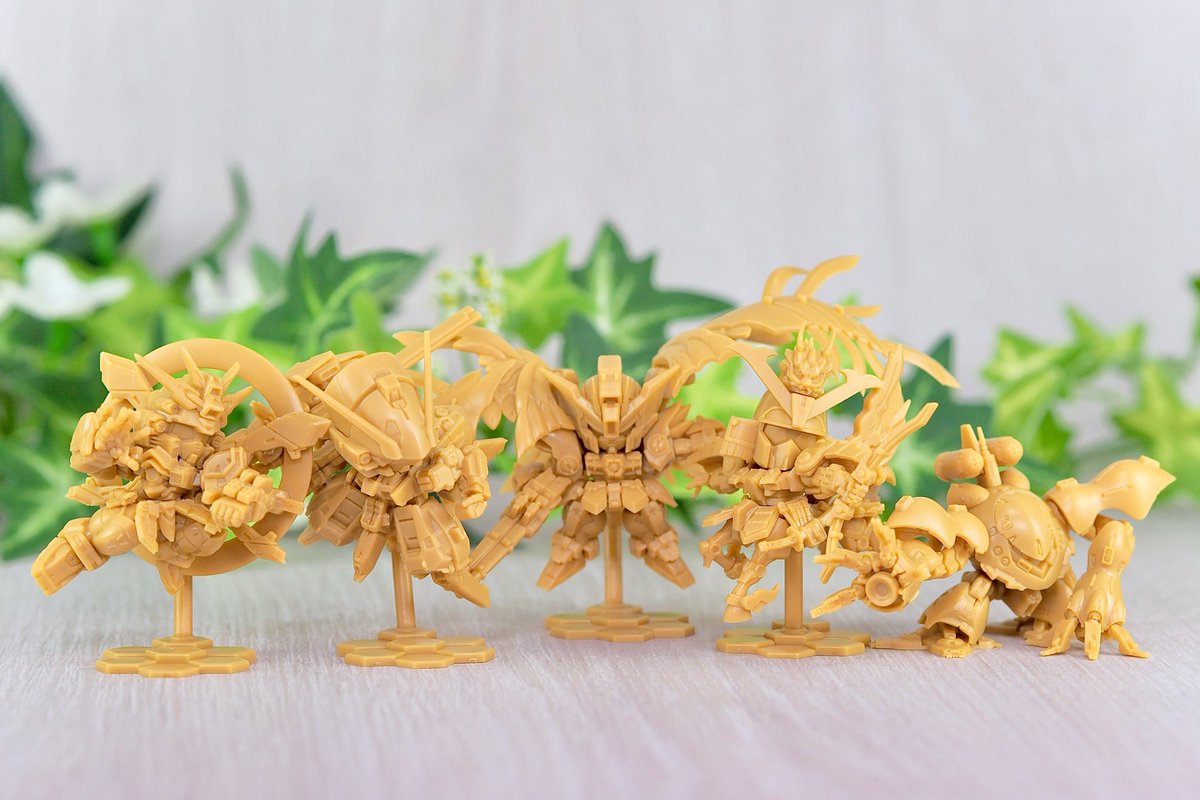 スペリオルディファインやっと全部組めたぞい
かっちょいいね