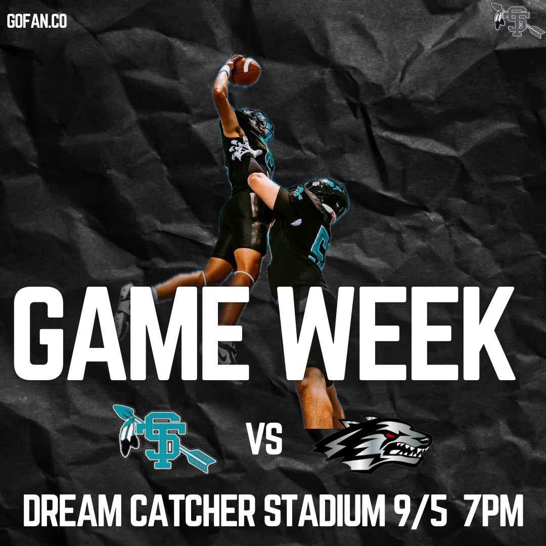 ShaeD_Coaching's tweet photo. First Home Game of the season vs Chaparral Lobos. 7pm Friday Night at Dream Catcher Stadium.
#DefendTheDream https://t.co/vS6ElZkFxO