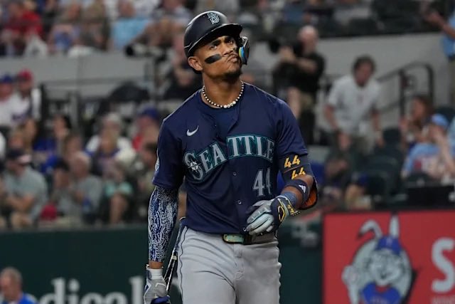 SleeperMLB's tweet image. The Seattle Mariners have lost 14 of their last 17 road games.

BRUTAL 😬