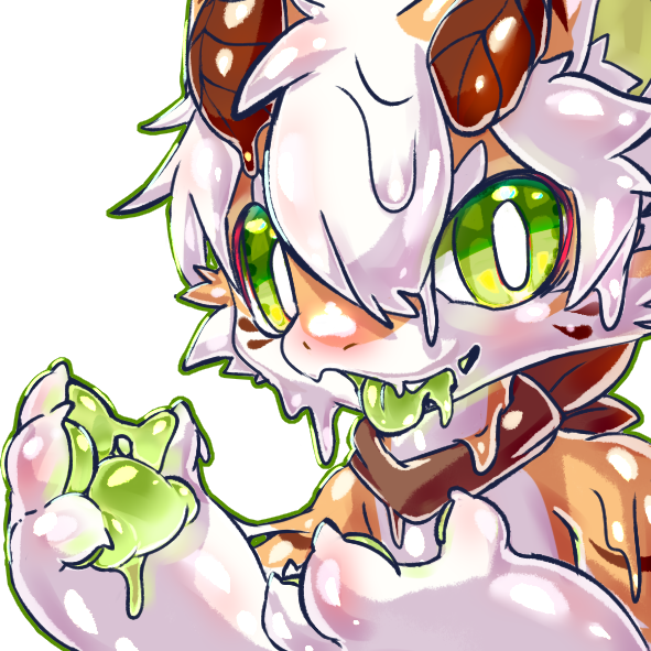 BlueLing0's tweet photo. 快画完啦，我画画画画画画画画。
画胶会变成胶的（确信）
#goo #furryartist 
#furry https://t.co/ywE9mNegkw