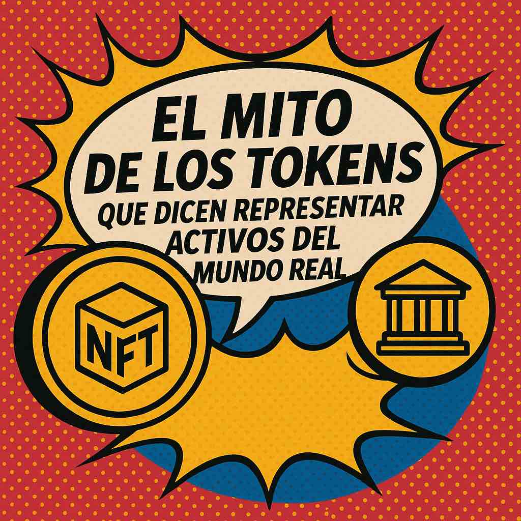 El mito de los tokens que dicen representar activos del mundo real en 2025. - @palablockchain #RWA criptotendencias.com/real-world-ass…