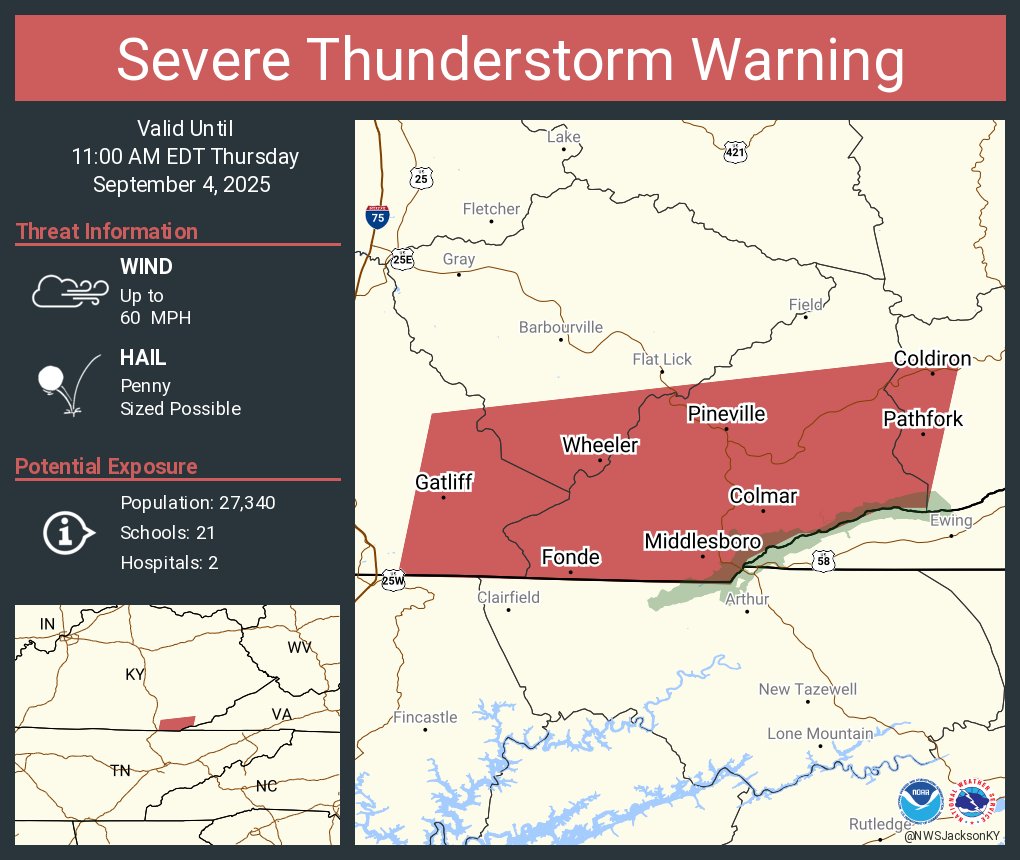 NWS Jackson KY on X: 