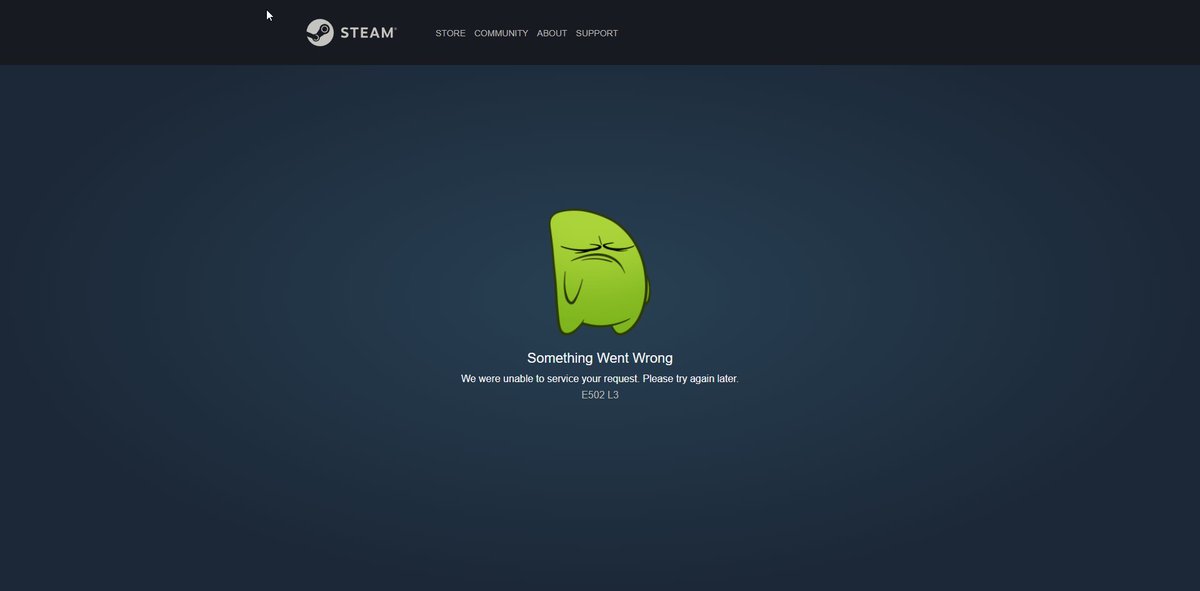 vanhisa's tweet photo. @TeamCherryGames even steam server can't contain the hype https://t.co/1CQjtlywJI