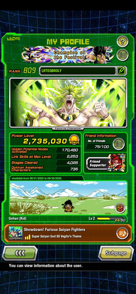 LR TEQ Broly tweet media