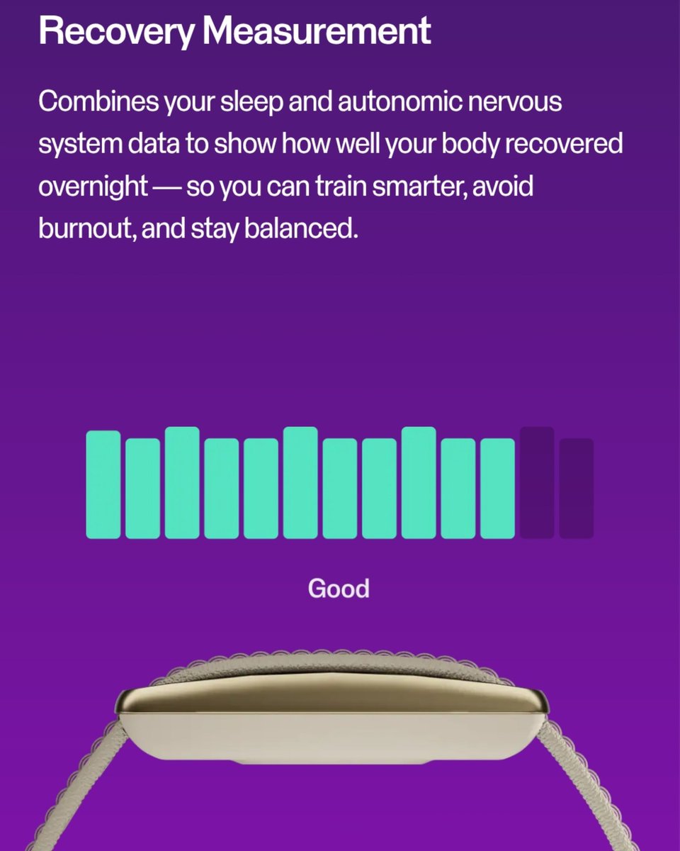 drbeel_techno's tweet image. #POLAR
لعشاق سوارات اللياقة البدنية و الصحة بدون شاشة و بدون اشتراك شهري موعد مع المنتظر #POLARLoop لمتابعة الصحة و اللياقة البدنية و النوم و والتعافي بذكاء والبقاء نشيطًا دون تشتيت الانتباه.
يتبع