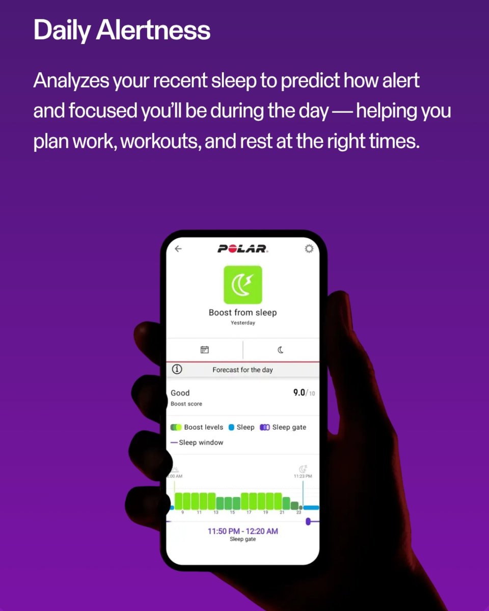 drbeel_techno's tweet image. #POLAR
لعشاق سوارات اللياقة البدنية و الصحة بدون شاشة و بدون اشتراك شهري موعد مع المنتظر #POLARLoop لمتابعة الصحة و اللياقة البدنية و النوم و والتعافي بذكاء والبقاء نشيطًا دون تشتيت الانتباه.
يتبع